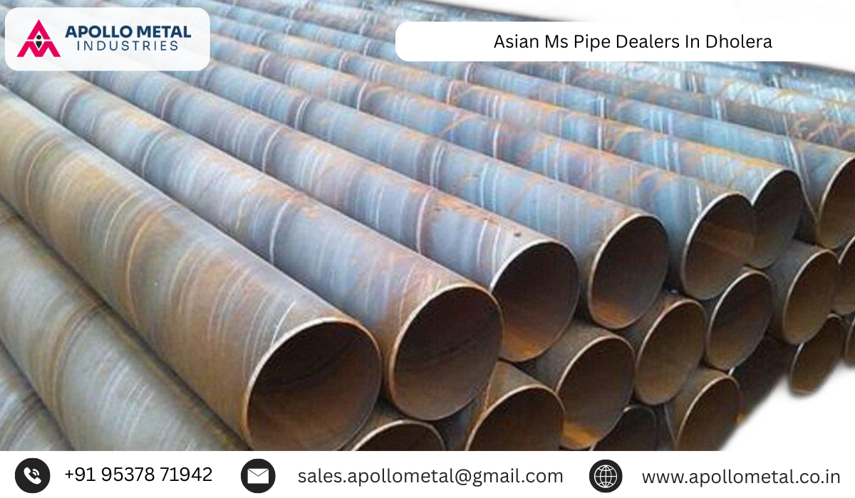 Asian Ms Pipe Dealers In Dholera