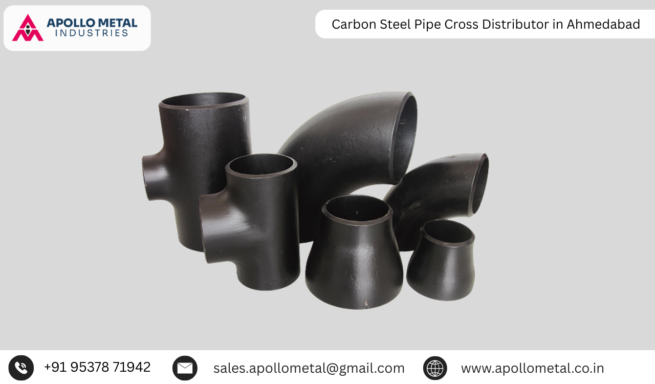 Carbon Steel Pipe Cross Distributor in Ahmedabad