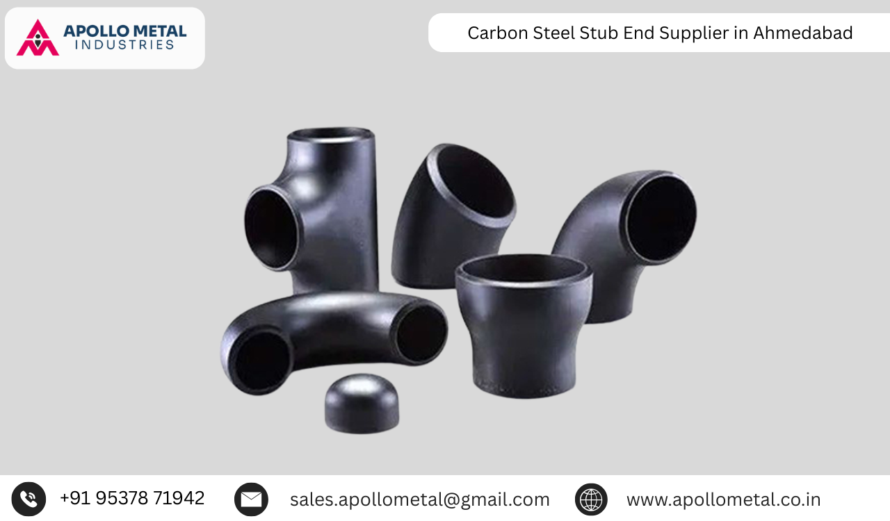 Carbon Steel Stub End Supplier in Ahmedabad
