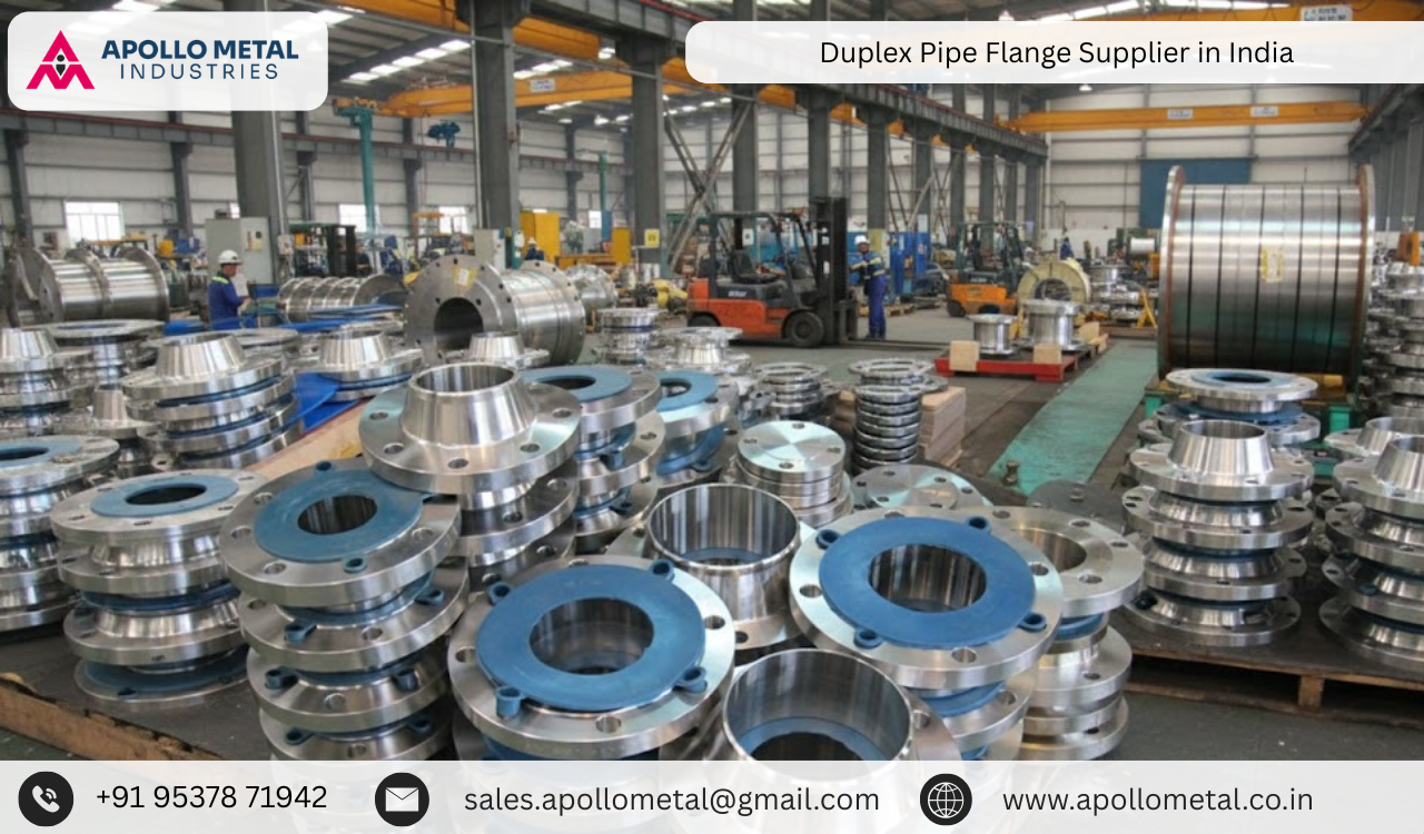 Duplex Pipe Flange Supplier in India