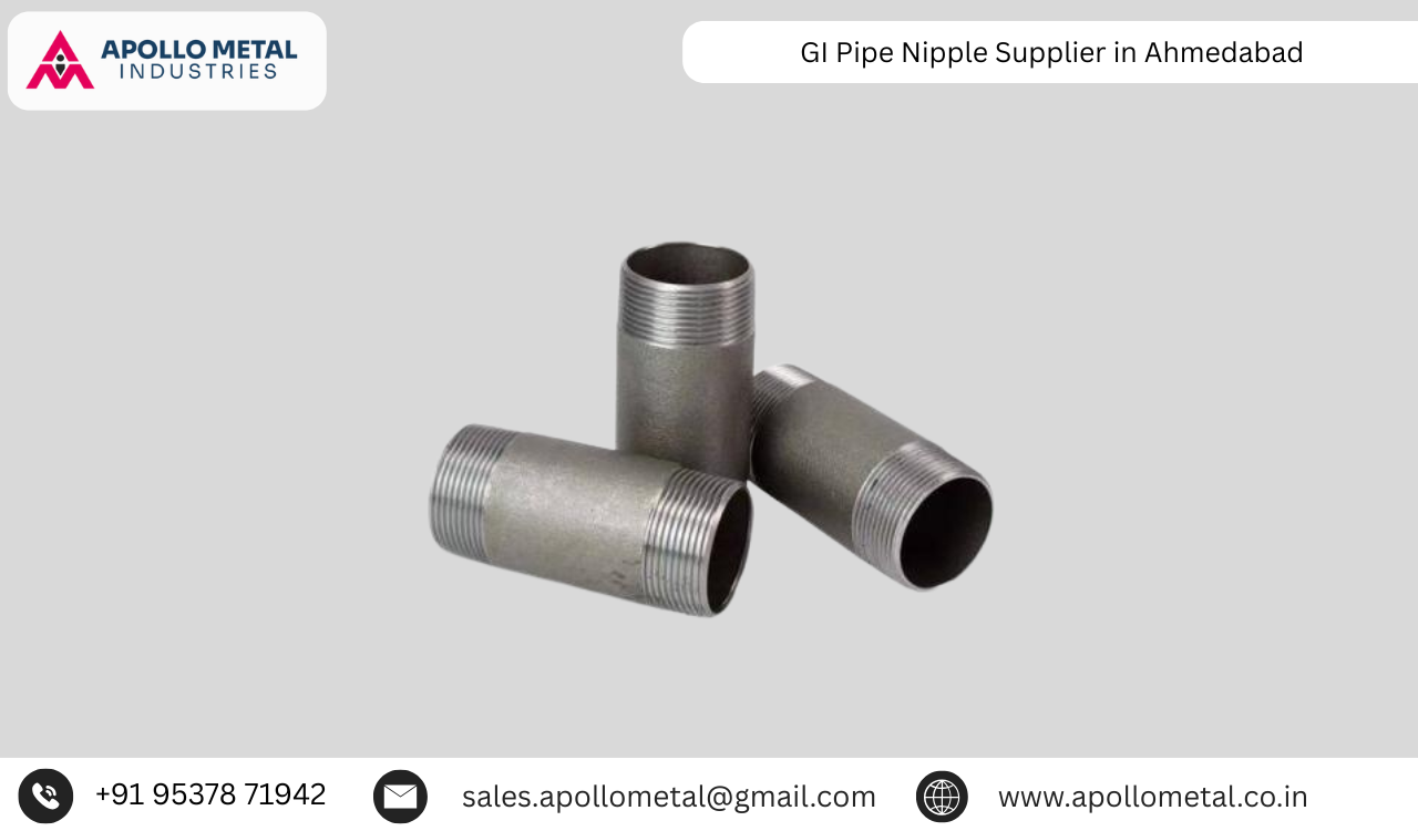 GI Pipe Nipple Supplier in Ahmedabad