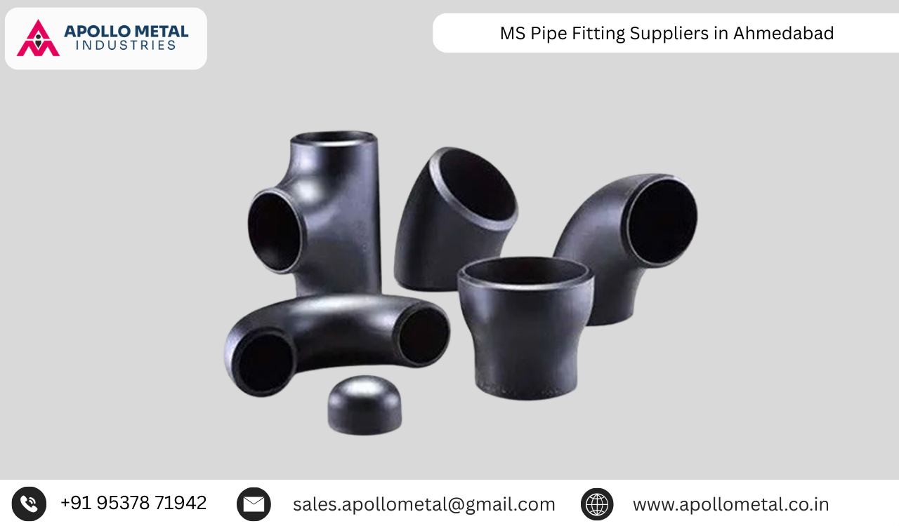 MS Pipe Fitting Suppliers in Ahmedabad