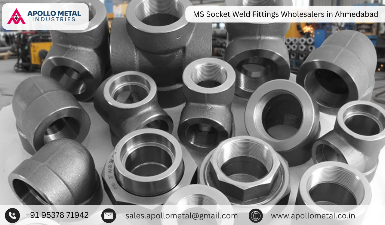 MS Socket Weld Fittings Wholesalers in Ahmedabad