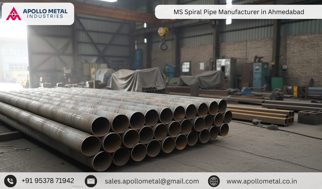 MS Spiral Pipe Manufacturer in Ahmedabad