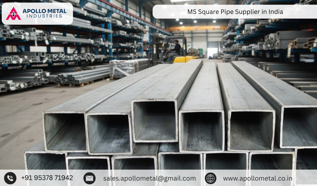 MS Square Pipe Supplier in India