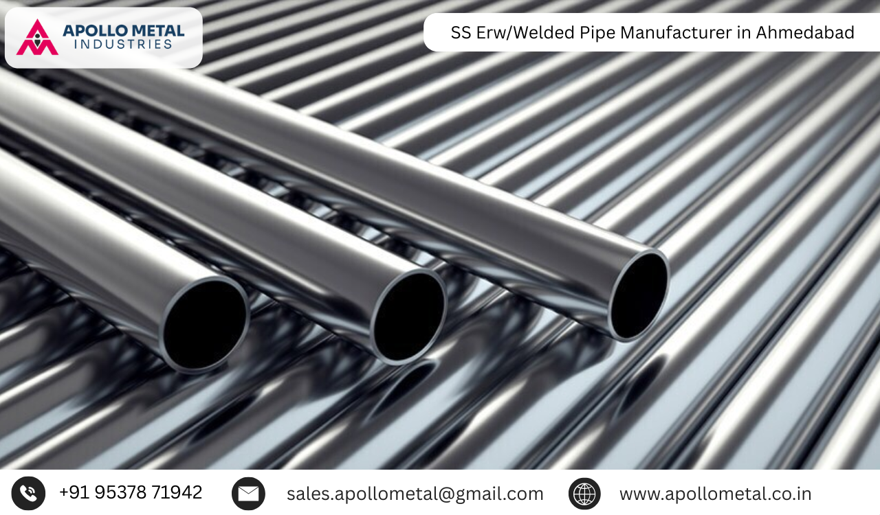 SS Erw/Welded Pipe Manufacturer in Ahmedabad