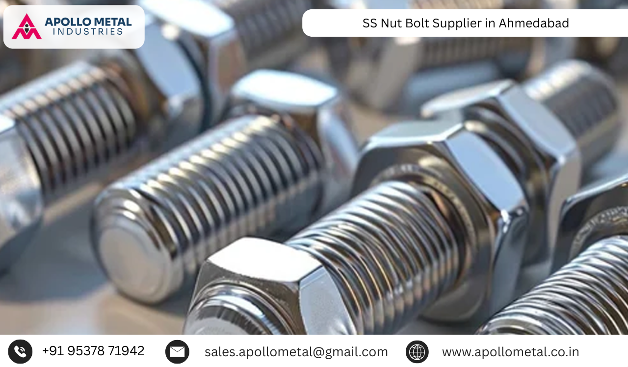 SS Nut Bolt Supplier in Ahmedabad