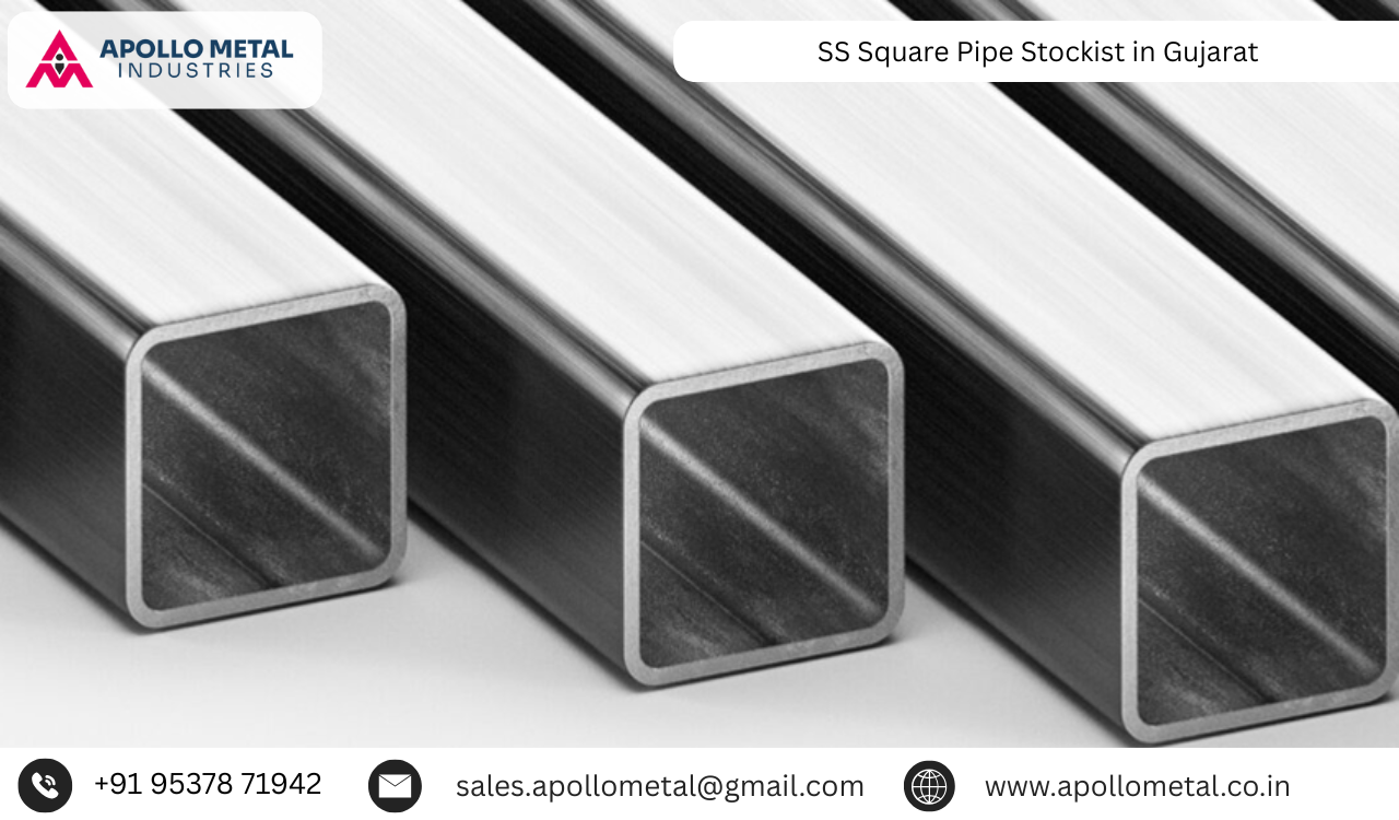 SS Square Pipe Stockist in Gujarat