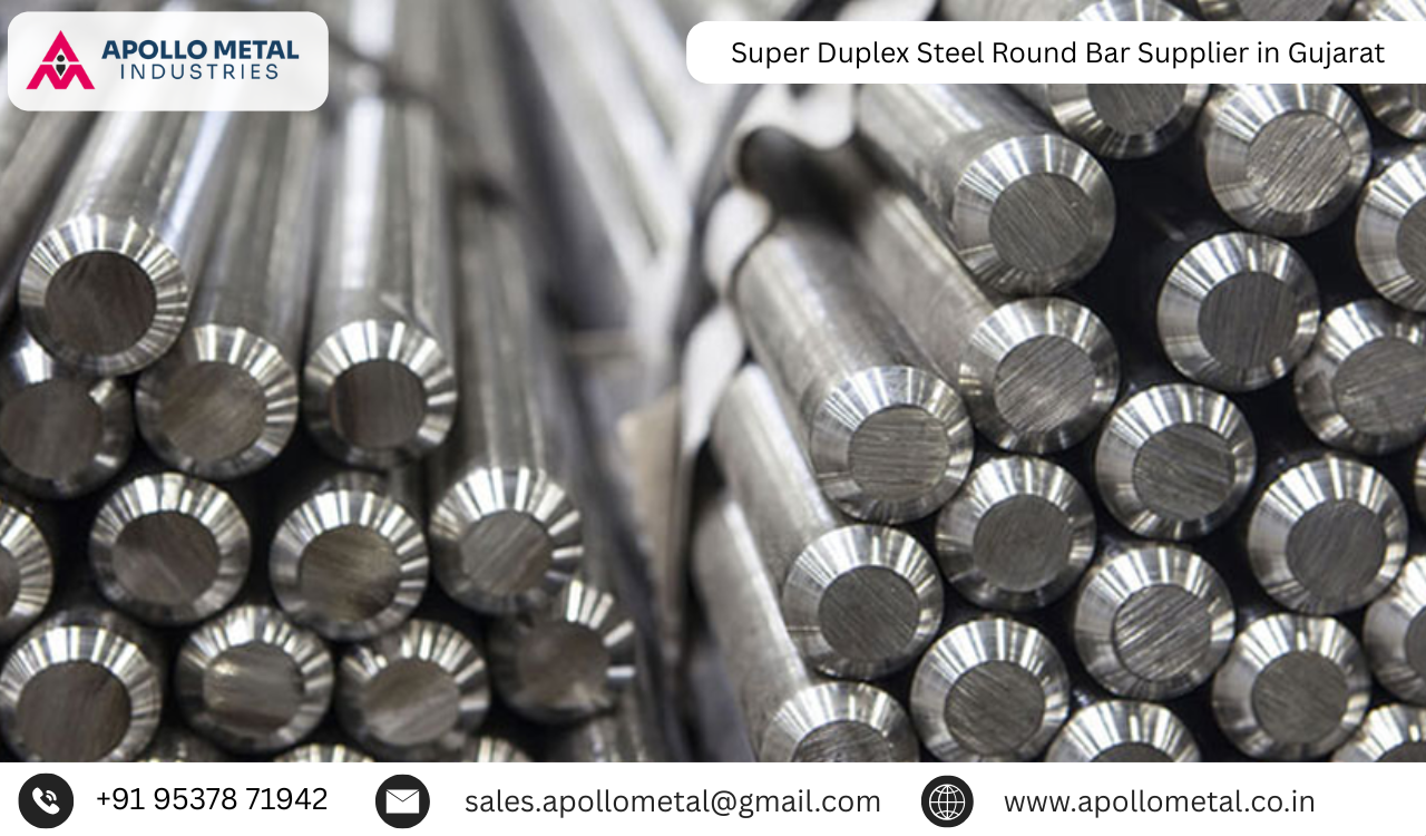 Super Duplex Steel Round Bar Supplier in Gujarat