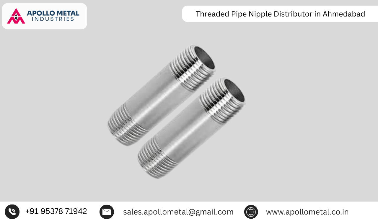 Threaded Pipe Nipple Distributor in Ahmedabad